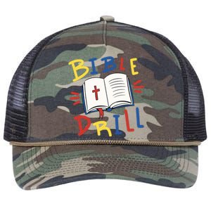 Bible Drill Retro Rope Trucker Hat Cap