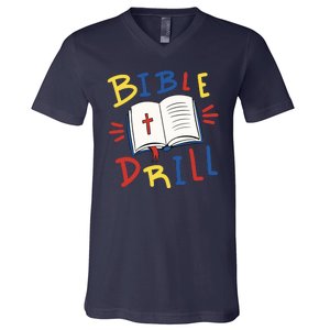 Bible Drill V-Neck T-Shirt