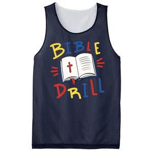 Bible Drill Mesh Reversible Basketball Jersey Tank