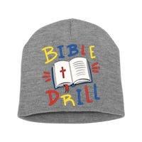 Bible Drill Short Acrylic Beanie