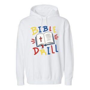 Bible Drill Garment-Dyed Fleece Hoodie