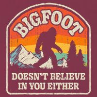 Bigfoot DoesnT Believe In You Either 16oz Travel Tumbler
