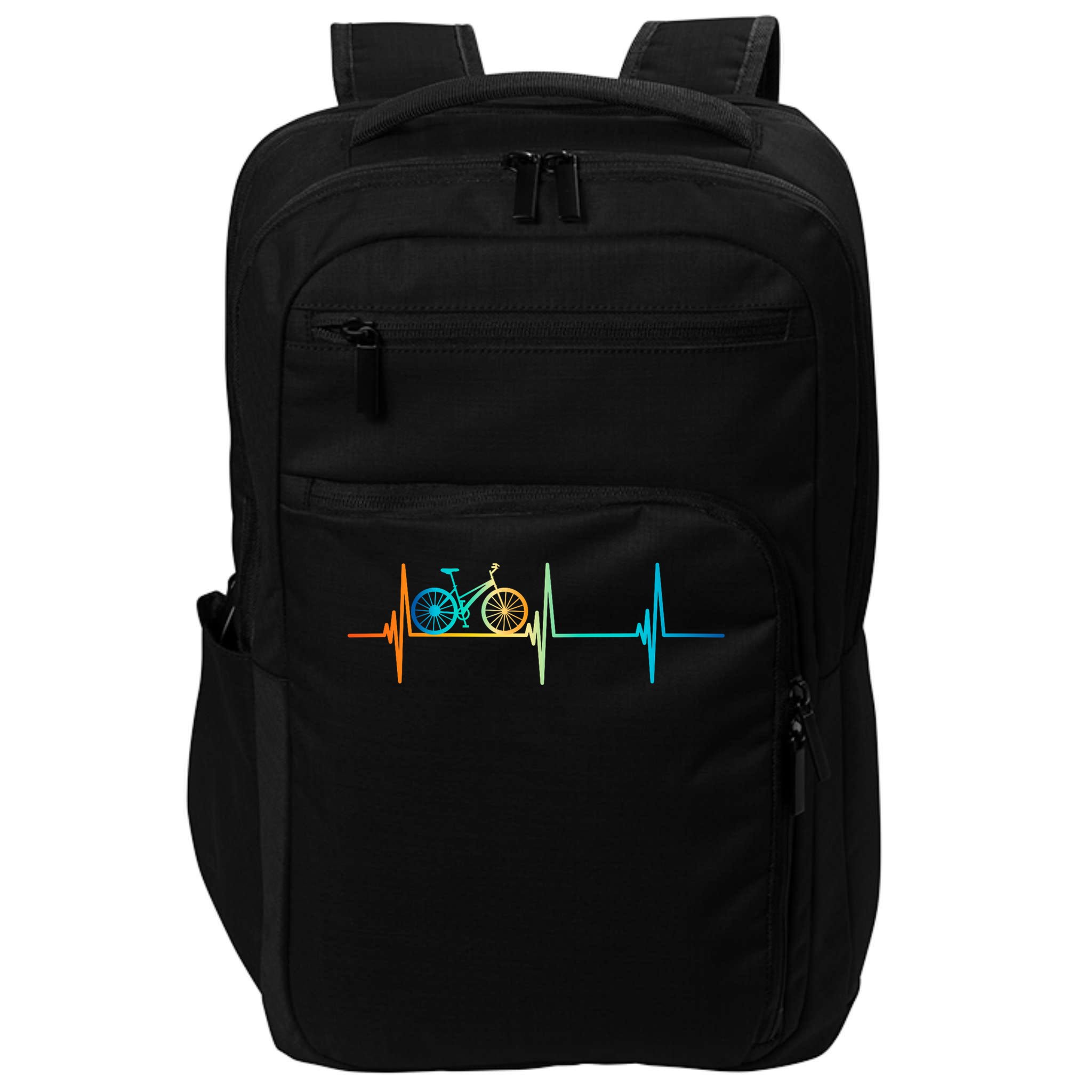 Bicycle Driving Bicyclist Cyclist Bike Rider Impact Tech Backpack