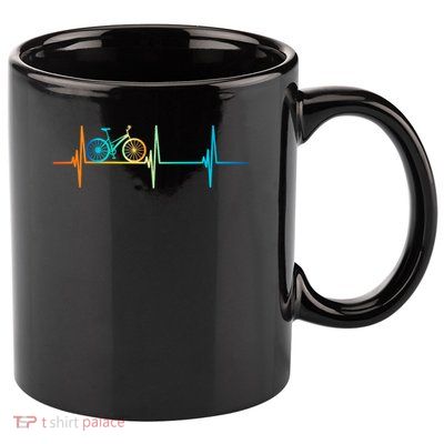 Bicycle Driving Bicyclist Cyclist Bike Rider 11oz C Handle Ceramic Mug