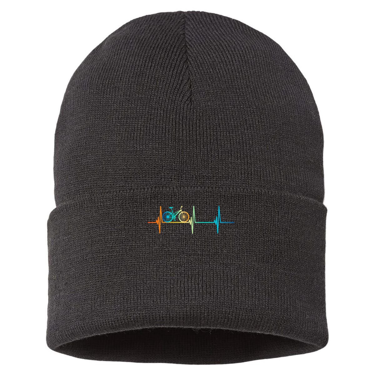 Bicycle Driving Bicyclist Cyclist Bike Rider Sustainable Knit Beanie