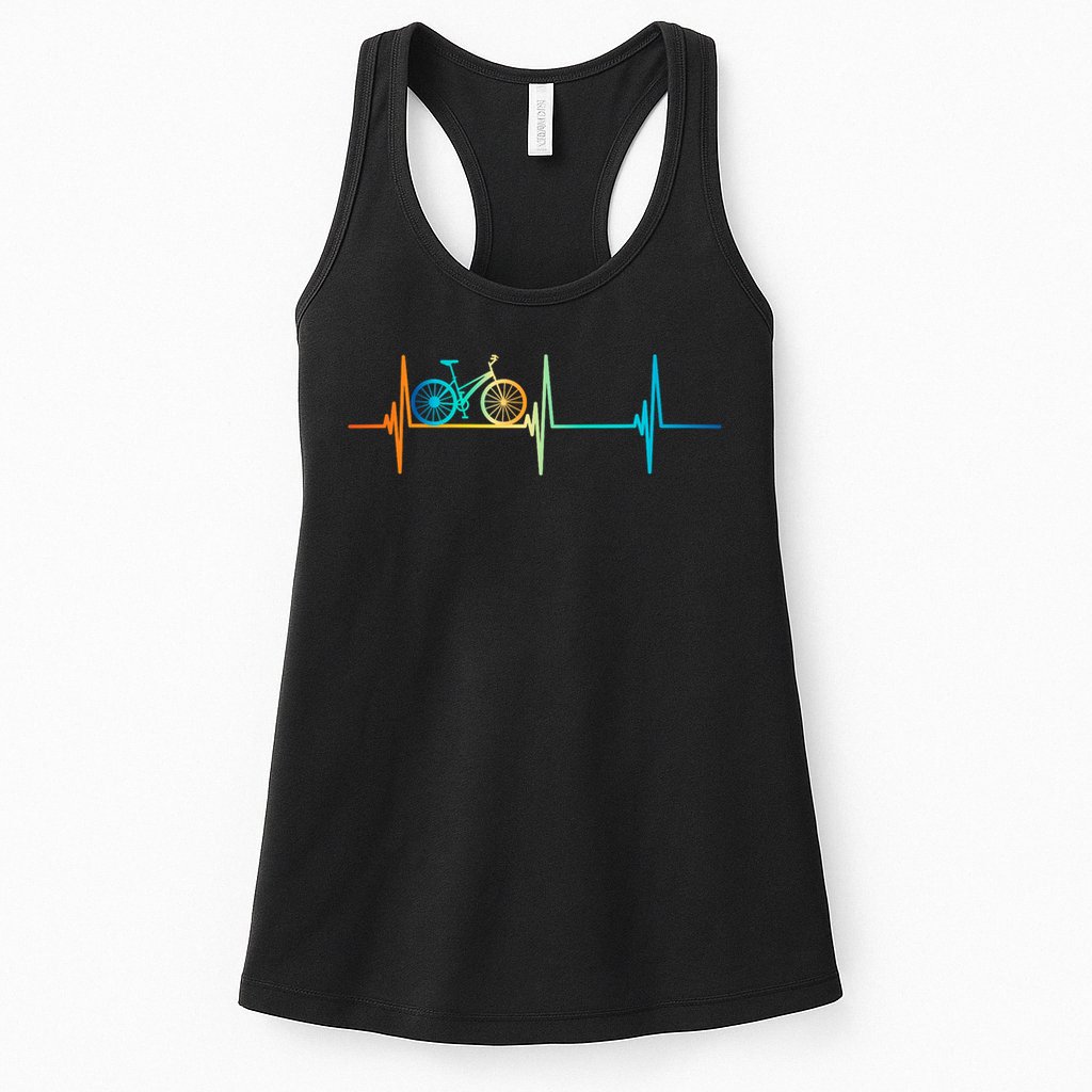 Bicycle Driving Bicyclist Cyclist Bike Rider Womens Tank Top