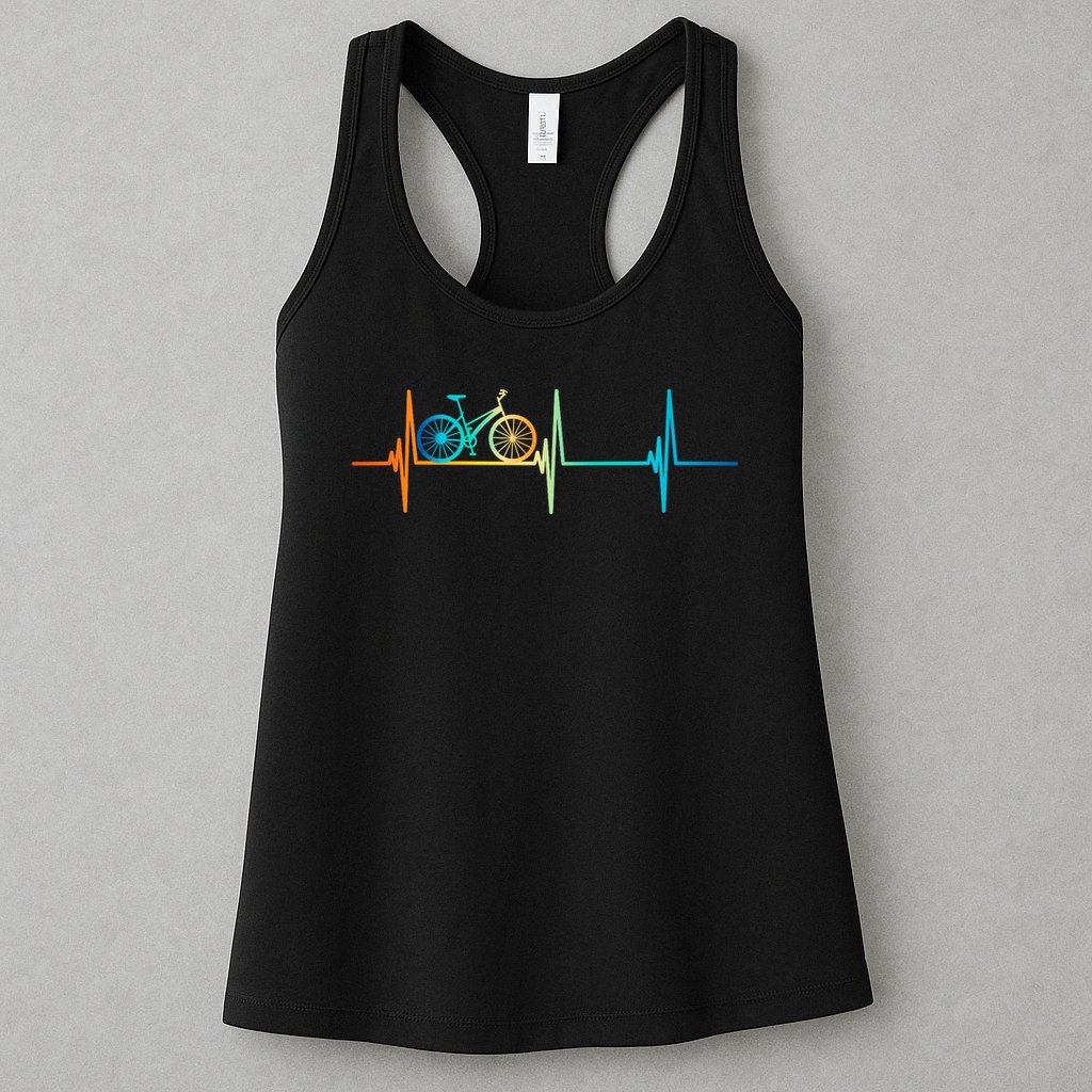 Bicycle Driving Bicyclist Cyclist Bike Rider Womens Tank Top