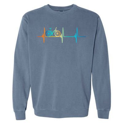 Bicycle Driving Bicyclist Cyclist Bike Rider Garment-Dyed Sweatshirt