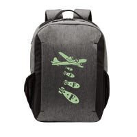Bomber Dropping Bombs Vector Backpack