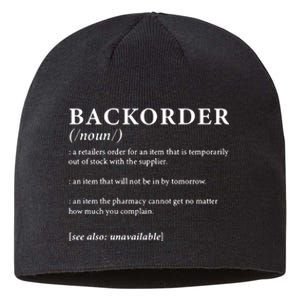 Backorder Definition Sustainable Beanie