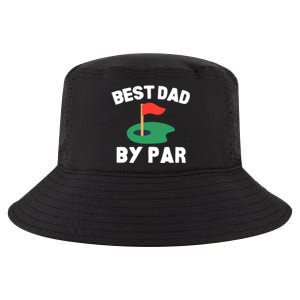 Best Dad By Par Golf Humor Father Cool Comfort Performance Bucket Hat