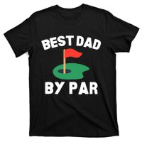 Best Dad By Par Golf Humor Father T-Shirt