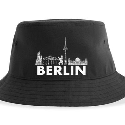 Berlin Design Berlin Bear I Love Berlin Sustainable Bucket Hat