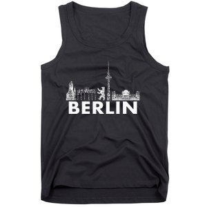 Berlin Design Berlin Bear I Love Berlin Tank Top