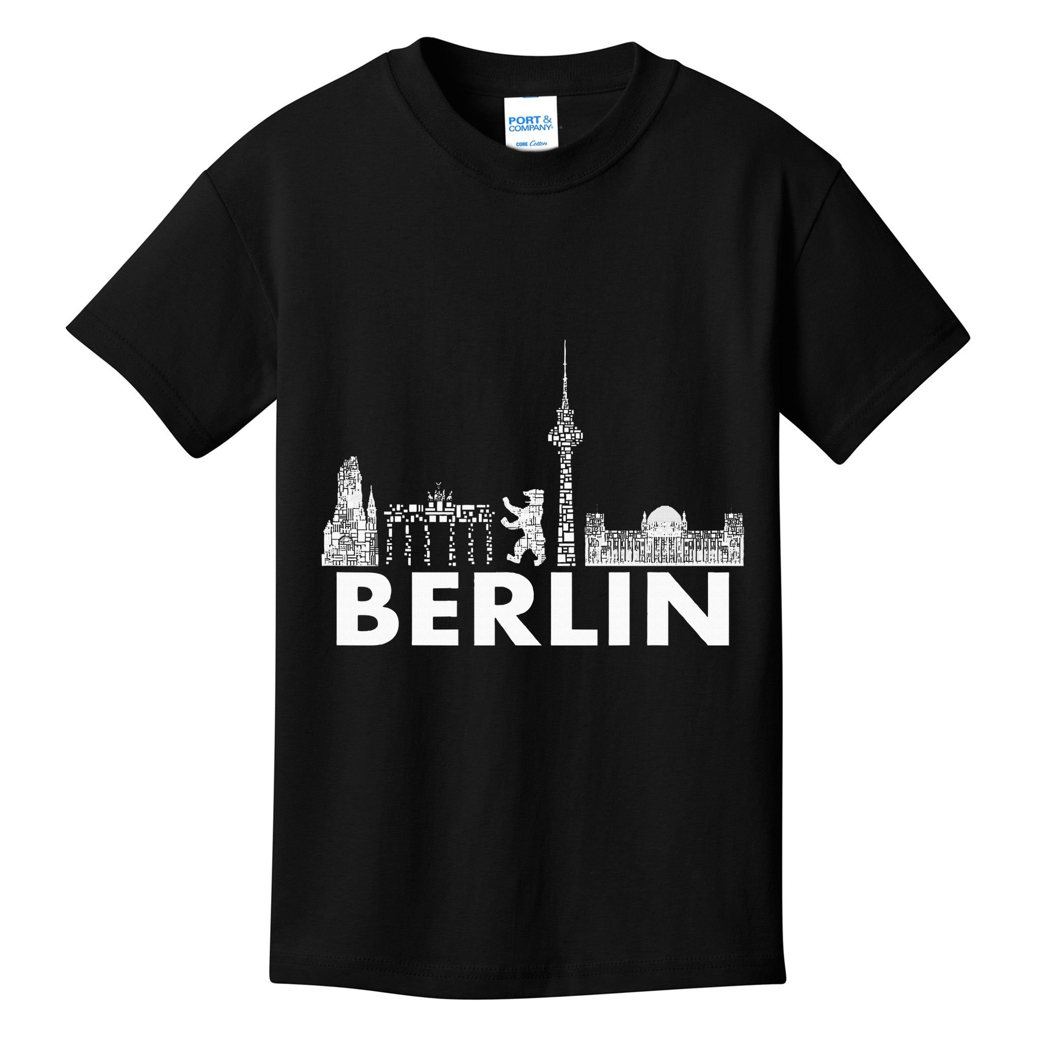 Berlin Design Berlin Bear I Love Berlin Kids T-Shirt
