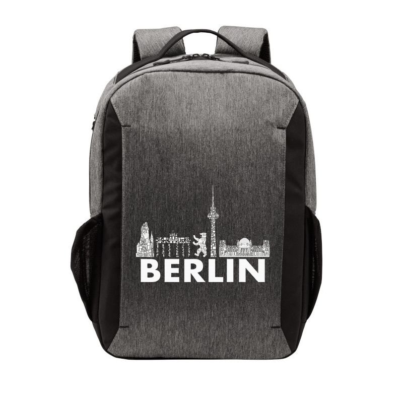Berlin Design Berlin Bear I Love Berlin Vector Backpack