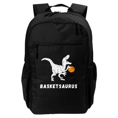 Basketball Dinosaur Baller T-rex Dino Playing Basketball Backpack