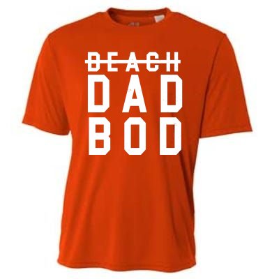 Beach Dad Bod Summer Vacation Cooling Performance Crew T-Shirt