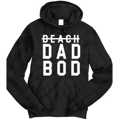 Beach Dad Bod Summer Vacation Tie Dye Hoodie