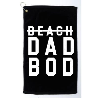 Beach Dad Bod Summer Vacation Golf Towel