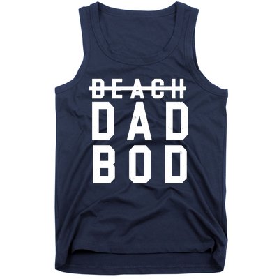 Beach Dad Bod Summer Vacation Tank Top