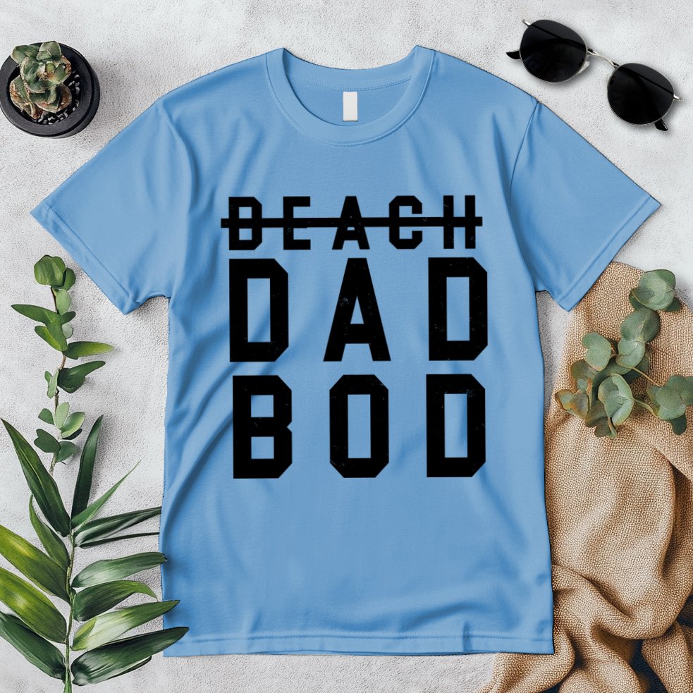 Beach Dad Bod Summer Vacation Premium T-Shirt