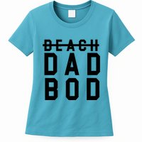 Beach Dad Bod Summer Vacation Womens T-Shirt