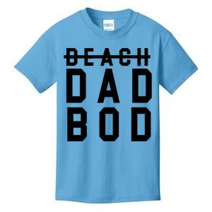 Beach Dad Bod Summer Vacation Kids T-Shirt