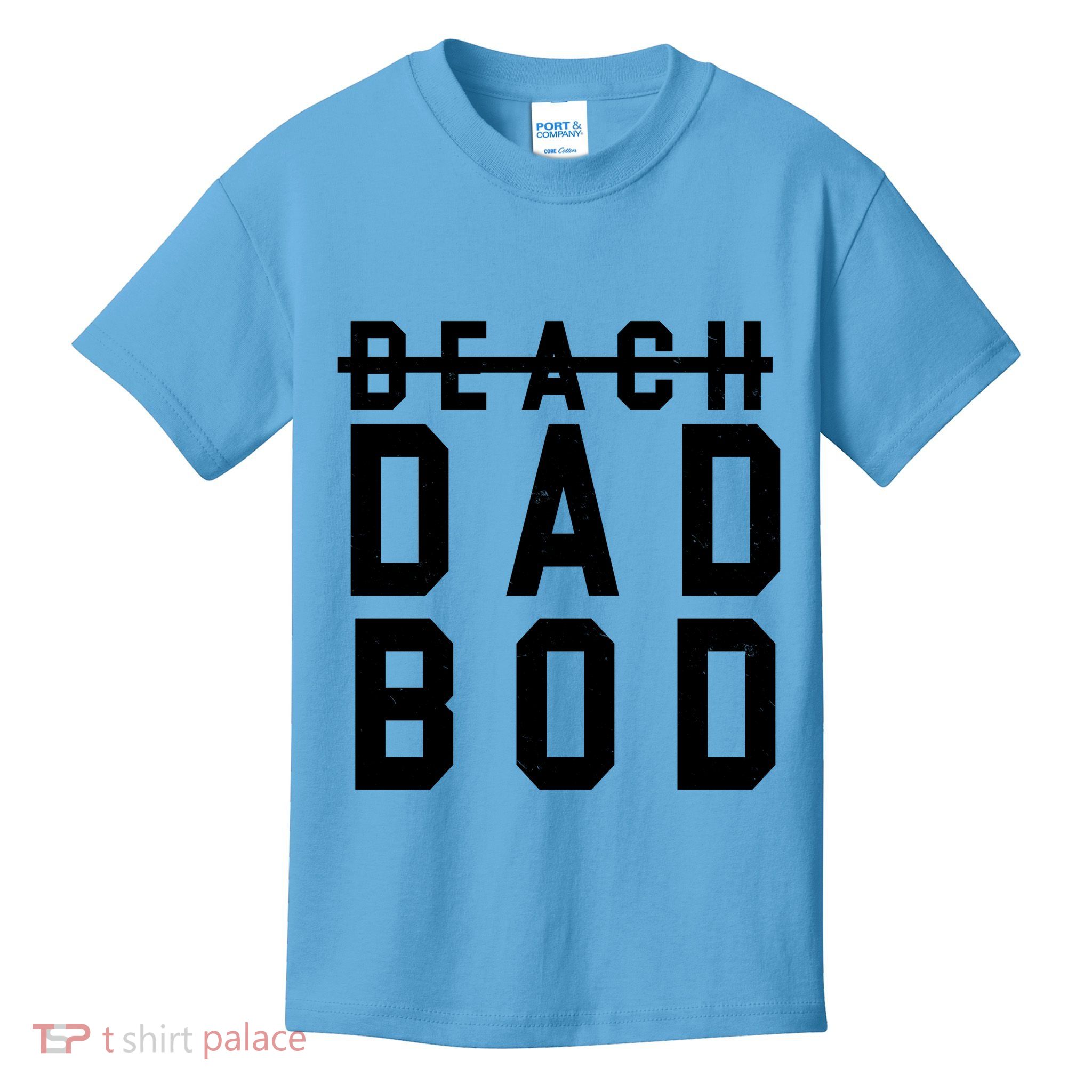 Beach Dad Bod Summer Vacation Kids T-Shirt