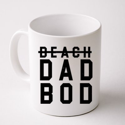 Beach Dad Bod Summer Vacation Coffee Mug