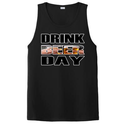 Beer Day Beer Lovers Hops National Beer Day Gift PosiCharge Competitor Tank