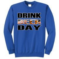 Beer Day Beer Lovers Hops National Beer Day Gift Sweatshirt