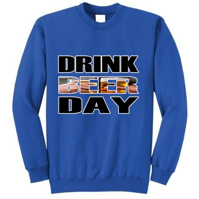 Beer Day Beer Lovers Hops National Beer Day Gift Sweatshirt