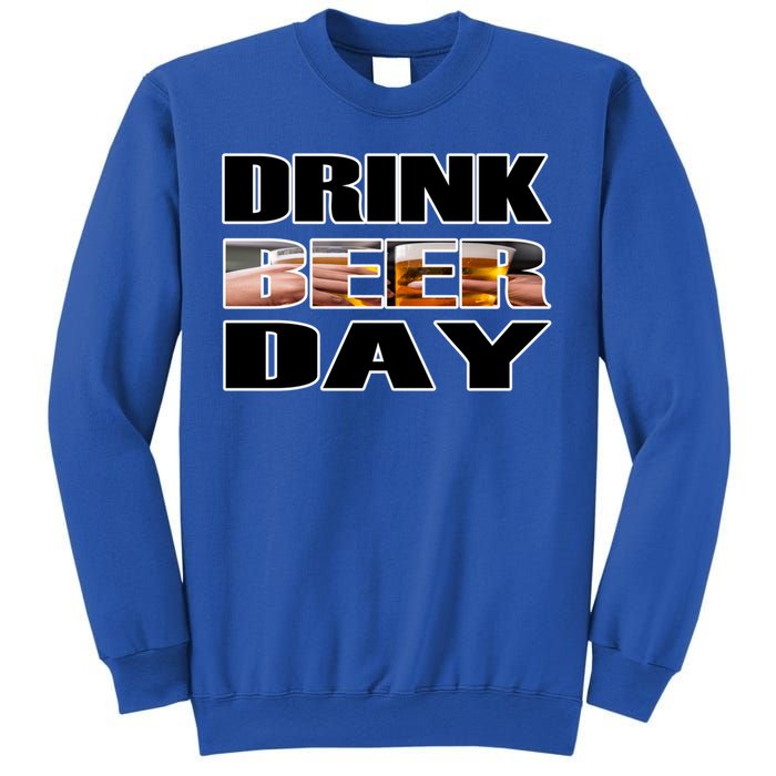 Beer Day Beer Lovers Hops National Beer Day Gift Sweatshirt