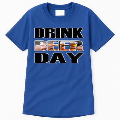 Beer Day Beer Lovers Hops National Beer Day Gift Tall T-Shirt