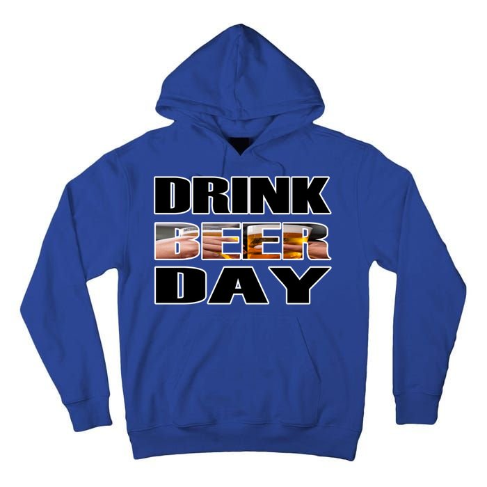 Beer Day Beer Lovers Hops National Beer Day Gift Tall Hoodie