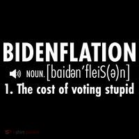 Bidenflation Definition Drawstring Bag