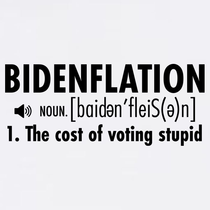Bidenflation Definition Cooling Performance Crew T-Shirt