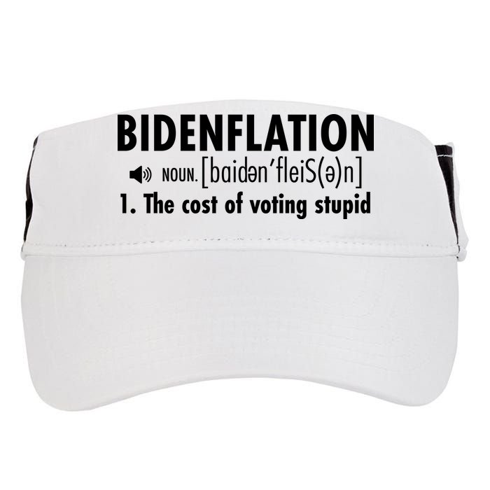 Bidenflation Definition Adult Drive Performance Visor