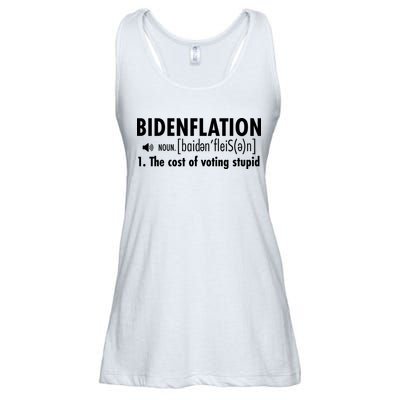 Bidenflation Definition Ladies Essential Flowy Tank