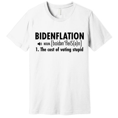 Bidenflation Definition Premium T-Shirt