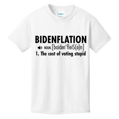 Bidenflation Definition Kids T-Shirt