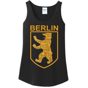 Berlin Design Berlin Bear I Love Berlin Ladies Essential Tank