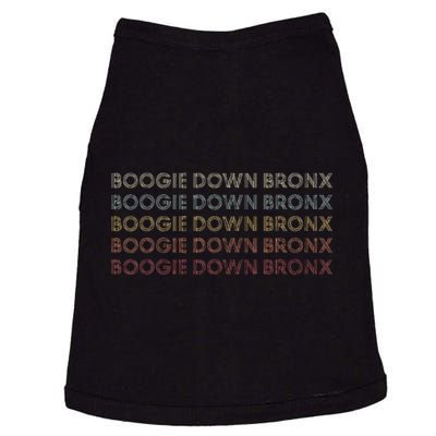 Boogie Down Bronx New York Boogie Down Bronx Ny Retro Doggie Tank