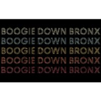 Boogie Down Bronx New York Boogie Down Bronx Ny Retro Bumper Sticker