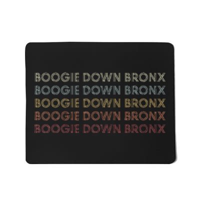 Boogie Down Bronx New York Boogie Down Bronx Ny Retro Mousepad