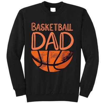 Basketball Dad Basketball Player Vintage Basketball Sweatshirt