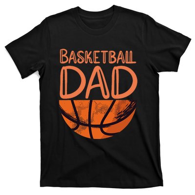 Basketball Dad Basketball Player Vintage Basketball T-Shirt