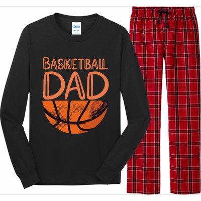 Basketball Dad Basketball Player Vintage Basketball Long Sleeve Pajama Set