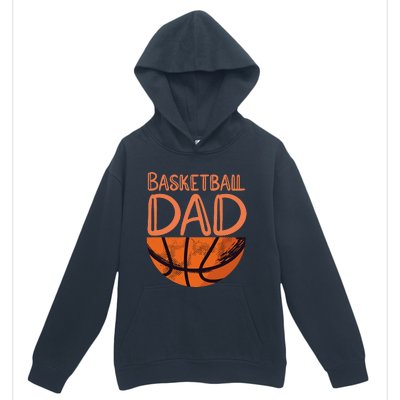 Basketball Dad Basketball Player Vintage Basketball Urban Pullover Hoodie